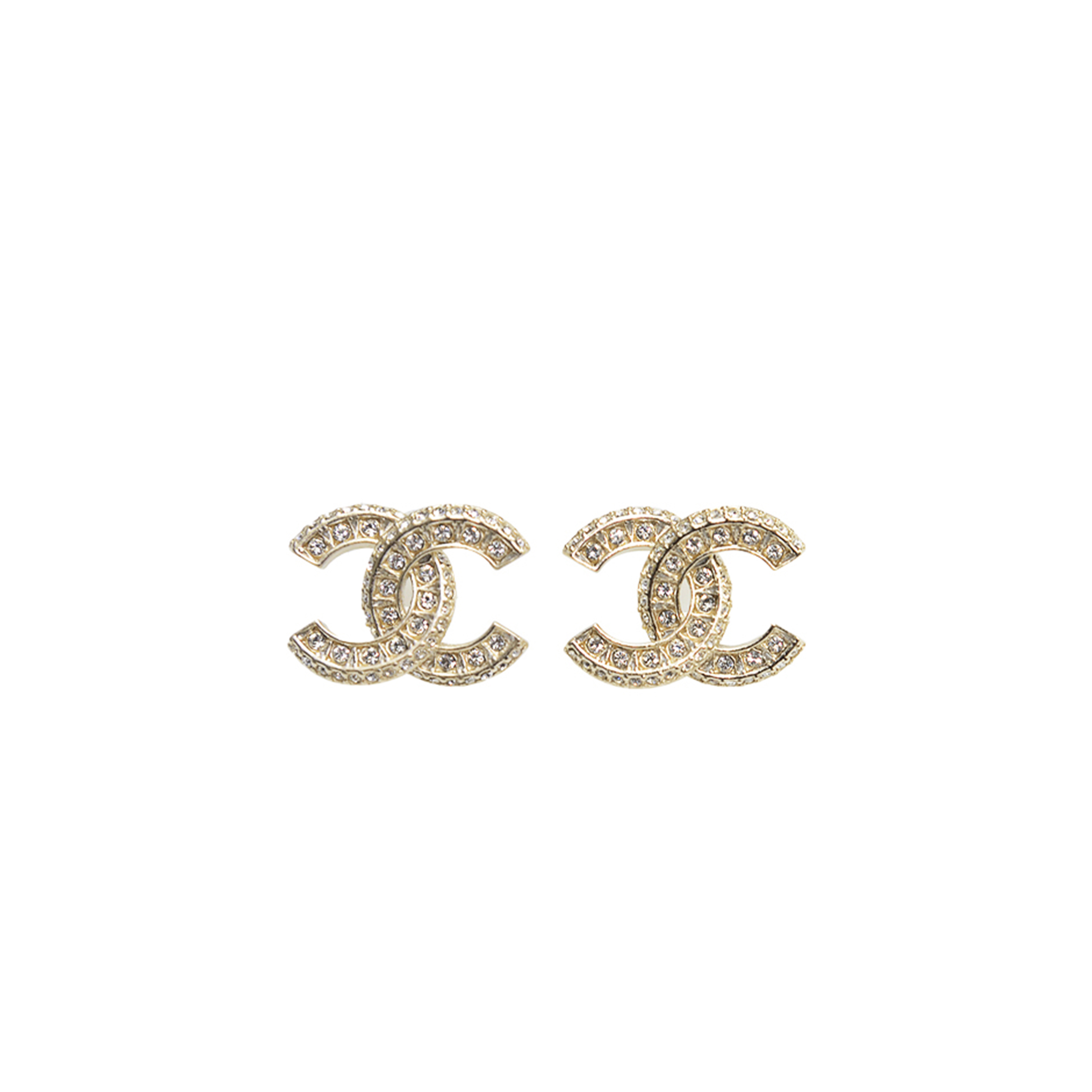 CHANEL EARRING METAL GOLD A86504  